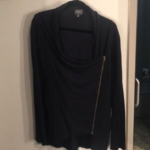 Market & Spruce zip cardigan